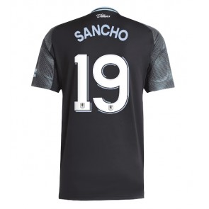 Aston Villa Jadon Sancho #19 Udebanetrøje 2025-26 Kortærmet